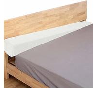 Coussin cale-lit en Lin 90 x 20 x 5 cm / 35 x 8 x 2 Pouces, pour combler l'espace Entre la tête de lit et Le Mur, Housse Amovible et Lavable, pour Lits Simples, Doubles et King Size.