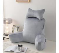 Coussin cale-lit pour lire et se détendre, dossier doux et respirant avec soutien lombaire, idéal pour canapé et lit, coussin de lecture confortable pour un soutien ultime
