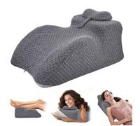 Coussin cale pour lit et canapé, coussin de lecture ergonomique en mousse à mémoire de forme pour le dos, le cou, les jambes,coussin