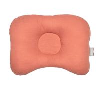 Coussin cale-tête ergonomique en gaze de coton jeanne terracotta TU