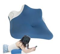 Coussin calepin pour dormeurs sur le ventre, coussin de soutien lombaire respirant pour dormir, lire, relaxer, amis, famille, garçons, filles, hommes et femmes
