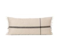 Ferm Living Coussin Calm camel-black 38x88 cm