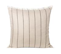 Ferm Living Calm Oreiller 78x78 Camel/Noir
