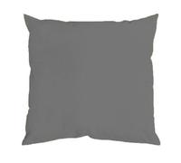 Coussin carré 60 x 60 cm uni - Gris souris (non déhoussable) - HOME MAISON, 23 coloris