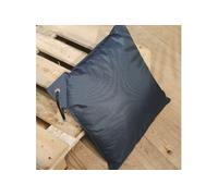 Coussin carré d'extérieur "Spirit Garden" - Bleu paon - 50 x 50 cm