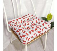 Coussin carré épais de 8 cm, 45 x 45 cm, coussin de sol touffeté doux pour chaises de salle à manger, idéal pour les personnes âgées, la récupération post-opératoire et le confort de la grossesse