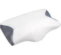 Coussin cervical profilé, design ergonomique, accoudoirs intégrés, BLANC
