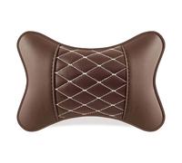 Coussin Cervical SièGe Avant pour Dacia Dokker Stepway 5 Sitze, Appui-TêTe De Appuie Tete Respirant Souple Nuque Soutie Cervicales Support Accessoires,B-Coffee