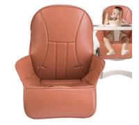 Coussin Chaise Haute Bebe, Coussins Et Housses Pour Chaises Hautes, Coussin De Chaise Haute En Cuir Pour Bébé, Coussin De Poussette Antidérapant En Cuir PU Souple, Insert De Chaise Haute Pour Enfant