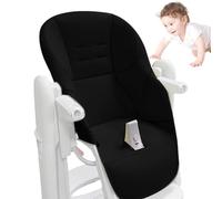 Coussin Chaise Haute Bebe, Housse Chaise Haute en Cuir PU, Housse Siège Souple avec Rembourrage pour Peg Perego, Tatamia