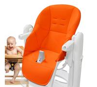 Coussin Chaise Haute Bebe, Housse Chaise Haute en Cuir PU, Housse Siège Souple avec Rembourrage pour Peg Perego, Tatamia