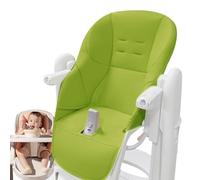 Coussin Chaise Haute Bebe, Housse Chaise Haute en Cuir PU, Housse Siège Souple avec Rembourrage pour Peg Perego, Tatamia
