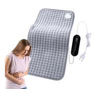 Coussin Chauffant - 30x61 cm 9 Niveaux de Chauffage Bouillotte Électrique - Coussin De Chaise Chauffant Pour Hiver | Pour Bureau Lit Nuque Épaule Genou Noël Anniversaire Maman Épouse Femmes