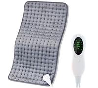 Coussin Chauffant 50 x 100 cm pour le dos, Grands Coussins Chauffants pour Soulager les Douleurs Musculaires et les Crampes, Coussin Chauffant électrique Lavable en Machine,16"x30"/40 * 76cm