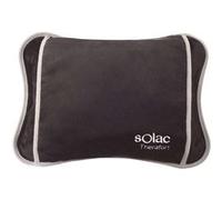 Solac Bouillotte électrique CB8981 360W – Forme ergonomique, 120 min, connecteur amovible – Noir
