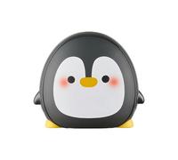 Coussin chauffant à motif pingouins de dessin animé avec grande batterie, charge rapide pour les activités d'hiver, chauffe-mains électrique adapté aux voyages