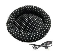 Coussin chauffant antidérapant pour chien | Couchage pour chat qui réchauffe la chaleur pour l'intérieur en hiver, rebord de fenêtre, table de chevet, petit froid