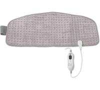 Coussin Chauffant Ceinture Lombaire Electrique Thermique Dos Cou, Cervical, 100w, Gris, Adler, Ad7437