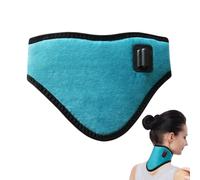 Coussin chauffant chauffe-cou - Coussin chauffant en graphène à 3 niveaux de chaleur avec sac d'armoise intégré,Chauffe-cou rechargeable USB, chauffe-mains réglables pour jambes, hiver, temps froid
