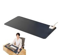 Coussin Chauffant de Bureau | Sous-main chauffant | Tapis de Bureau Chaud Électrique à Température RÉGLABLE | Bloc d'écriture de bureau, 3 heures d'arrêt automatique, tampon pour le bureau