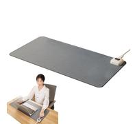 Coussin Chauffant de Bureau | Sous-main chauffant | Tapis de Bureau Chaud Électrique à Température RÉGLABLE | Bloc d'écriture de bureau, 3 heures d'arrêt automatique, tampon pour le bureau