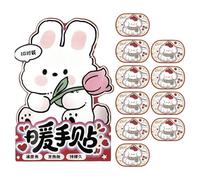 Coussin chauffant de poche - Lot de 10 packs chauds compacts pour les aventures, chauffe-corps et pieds sécurisés, patchs chauffants pour la maison, la résidence, la salle de classe, l'extérieur, la p