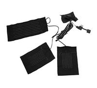 Coussin Chauffant Électrique 3 Vitesses, Feuille Chauffante pour Animaux de Compagnie, Gilet de Vêtements en Tissu Chaud, Hiver avec Interrupteur (3 PCS)