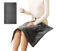 Coussin Chauffant Électrique - 70x45cm 5V 6 Zones Portable Couverture Chauffante,Couvertures Électriques pour Lit et Tapis Chauffant | pour Canapé Sofa Maison Dortoir Bureaux Appartement