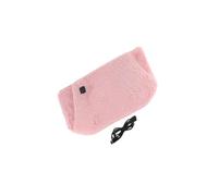 Coussin Chauffant Électrique avec Massage, Ceinture Chauffante Électrique pour Menstruation Crampes Douleurs Articulaires Corporelles, Contrôle de la Température à Trois Niveaux, Gris, Rose(Pink)