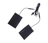 Coussin chauffant électrique - Élément en fibre de carbone, câble USB, film thermique réglable avec répartition flexible de la chaleur - Chaleur fiable pour photographes en plein air, randonneurs