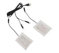 Coussin chauffant électrique - Élément en fibre de carbone, câble USB, film thermique réglable avec répartition flexible de la chaleur | Chaleur fiable pour les photographes en plein air, les