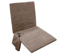 Coussin Chauffant Électrique Pliable, Rechargeable Par USB, 3 Niveaux De Température (45/55/65 °C), Coussin Chauffant For Soulager Les Maux De Dos(Brown)