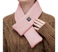 Coussin chauffant électrique pour le cou | Chauffe-cou sans fil | Écharpe chauffante intelligente avec chargement USB pour temps froid, douleur, relaxation, activités