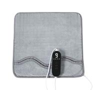 Coussin chauffant électrique pour les pieds - Tapis chauffant d'hiver doux et chaud | Chauffage de pied réglable avec protection contre les sursécutions - Pad multifonction portable pour le confort