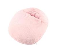 Coussin chauffant électrique rechargeable par USB pour pieds, lavable en peluche épaisse | Chauffage de pieds doux pour une utilisation en hiver, soulage les tensions musculaires, idéal pour le