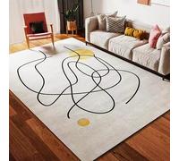 Coussin chauffant électrique, tapis de sol chauffant, chauffage de sol radiant instantané, tapis chauffant électrique, tapis chaud, chauffe-pieds au sol(E,150x200cm)