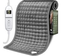 Coussin Chauffant Électrique Thermique,6 Niveaux de Température,Cervical,Dos,Cou