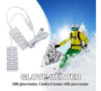 Coussin Chauffant électrique USB - Feuille chauffante en Fibre de Carbone 30-45 °C, Petit élément chaufant 5 V, Film Thermique Portable avec câble de 1,8 m, Insert de Coussin réutilisable,