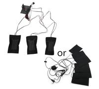 Coussin chauffant électrique USB pour gilet, doudounes, coussinets chauds, sécurisés, chauffage rapide