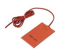 Coussin Chauffant en Caoutchouc de Silicone, AC 220 V pour Coussin d'armoire électrique, Tapis Chauffant en Silicone 90 X 150 Mm (100W)