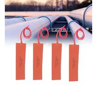 Coussin Chauffant en Caoutchouc de Silicone Flexible 12v heat pad Couverture Chauffante en Silicone, Tapis Chauffant 20W 12V, pour équipement Industriel 4 Pièces silicone heat pad Heizelemente