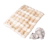 Coussin chauffant en peluche pour animal domestique - Lit auto-chauffant pour chat | Lit pour cage pour chien, coussin lavable pour animal domestique avec traversin en forme de C, oreiller imperméable