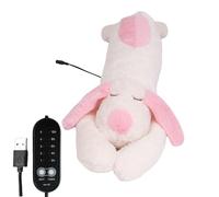 Coussin chauffant en peluche pour chiot, jouet électrique USB, coussin à température réglable, oreiller doux | Confort pour, filles, adultes, soulagement du stress