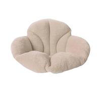 Coussin chauffant en peluche pour soulever les hanches - Coussin de fauteuil avec sangle élastique | Coussin de chaise Tatami avec support de taille plus épais | Coussin de siège pour étudiants de