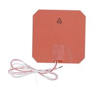 Coussin Chauffant en Silicone 200 W 12 V DC 220 X 220 Mm pour Imprimante 3D I3 Mega, Tapis Chauffant, Thermistance 100 K Intégrée, Installation Facile, Chauffage Flexible et