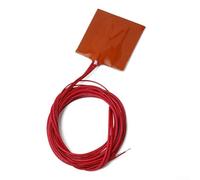 Coussin chauffant en silicone 50 x 50 mm 12 V 10 W pour imprimante chauffante avec sortie de chaleur fiable et dos sécurisé