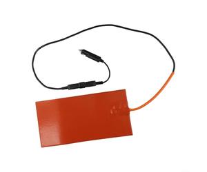 Coussin chauffant en silicone, compatible avec chauffage général de tapis de 12 V 100 W, élément chauffant pour sac de livraison de nourriture pour maintenir la température