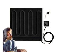 Coussin Chauffant - Fibre Carbone Rapide Chauffage Électrique Chaud Couverture USB Banque Alimentation Chauffé Couette | Léger Chaud Coussin Chauffé Voiture Couverture Maison Bureau Chambre Hôtel Auto