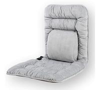 Coussin Chauffant For Fauteuil, 3 Niveaux De Température, Chauffe Rapidement USB Épais For Chaise De Bureau, Fauteuil À Bascule(Gray)