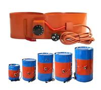 Coussin chauffant for fûts et seaux for bidon d'huile en métal de 55 gallons, Bande chauffante for tonneau Coussin chauffant for tonneau à graisse de silicone Kit de chauffage de la bande (Size : 30x